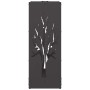 Leñero negro 40x30x80 cm Acero laminado en frío by , Firewood bags and holders - Ref: Foro24-864225, Price: 57,63 €, Discount: %