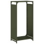 Leñero verde oliva 44x28x90 cm Acero laminado en frío von , Brennholztaschen und -halter - Ref: Foro24-864210, Preis: 59,92 €...