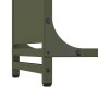Leñero verde oliva 44x28x90 cm Acero laminado en frío von , Brennholztaschen und -halter - Ref: Foro24-864210, Preis: 59,92 €...