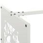Leñero blanco 40x40x40 cm Acero laminado en frío von , Brennholztaschen und -halter - Ref: Foro24-864250, Preis: 45,21 €, Rab...