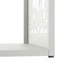 Leñero blanco 40x40x40 cm Acero laminado en frío von , Brennholztaschen und -halter - Ref: Foro24-864250, Preis: 45,21 €, Rab...