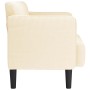 Sofá Loveseat color crema 109 cm tejido de pana de , Sofás - Ref: Foro24-4100524, Precio: 184,46 €, Descuento: %