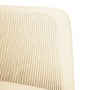 Sofá Loveseat color crema 109 cm tejido de pana de , Sofás - Ref: Foro24-4100524, Precio: 184,46 €, Descuento: %