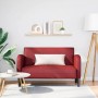 Sofá Loveseat rojo vino 110 cm cuero sintética von , Sofas - Ref: Foro24-4100539, Preis: 170,91 €, Rabatt: %