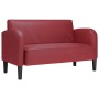 Sofá Loveseat rojo vino 110 cm cuero sintética von , Sofas - Ref: Foro24-4100539, Preis: 170,91 €, Rabatt: %