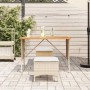 Set comedor de jardín 3 pzas con cojines ratán sintético beige by , Garden sets - Ref: Foro24-4104137, Price: 170,01 €, Disco...