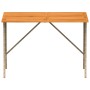 Set comedor de jardín 3 pzas con cojines ratán sintético beige by , Garden sets - Ref: Foro24-4104137, Price: 170,01 €, Disco...