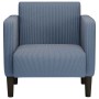 Sillón con reposabrazos azul 54 cm tejido de pana von , Sessel - Ref: Foro24-4100518, Preis: 132,50 €, Rabatt: %