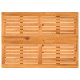 Mesa de jardín superficie de madera ratán PE negro 105x75x72 cm by , Garden tables - Ref: Foro24-4104140, Price: 113,80 €, Di...