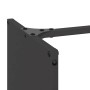 Leñero negro 40x30x80 cm Acero laminado en frío de , Bolsas y soportes de leña - Ref: Foro24-864231, Precio: 57,20 €, Descuen...