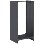 Leñero antracita 40x30x80 cm Acero laminado en frío von , Brennholztaschen und -halter - Ref: Foro24-864233, Preis: 57,77 €, ...