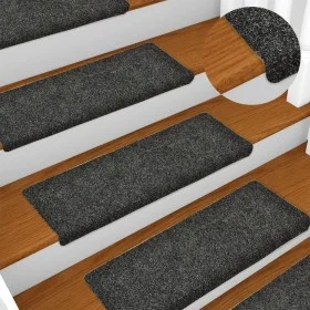 Stair mats 5 units gray 65x21x4 cm by vidaXL, Stair mats - Ref: Foro24-149724, Price: 20,42 €, Discount: %