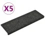 Stair mats 5 units gray 65x21x4 cm by vidaXL, Stair mats - Ref: Foro24-149724, Price: 20,42 €, Discount: %