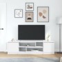 Mueble de TV de madera de ingeniería blanco 188,5x41x50 cm von , TV-Möbel - Ref: Foro24-3328417, Preis: 139,90 €, Rabatt: %