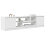 Mueble de TV de madera de ingeniería blanco 188,5x41x50 cm von , TV-Möbel - Ref: Foro24-3328417, Preis: 139,90 €, Rabatt: %