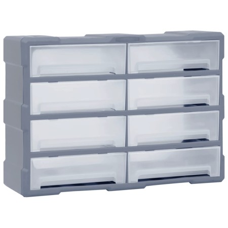 Organizador multicajones con 8 cajones grandes 52x16x37 cm de vidaXL, Cajas de herramientas - Ref: Foro24-149600, Precio: 48,...