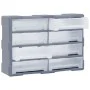 Organizer mit mehreren Schubladen und 8 großen Schubladen 52 x 16 x 37 cm von vidaXL, Werkzeugkästen - Ref: Foro24-149600, Pr...
