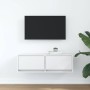 Mueble de TV de madera de ingeniería blanco 80x31x25,5 cm von , TV-Möbel - Ref: Foro24-861508, Preis: 56,37 €, Rabatt: %