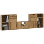 Muebles de TV 5 uds. con almacenaje "ODDA" madera maciza pino von , TV-Möbel - Ref: Foro24-3365376, Preis: 270,56 €, Rabatt: %