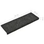 Stair mats 5 units gray 65x21x4 cm by vidaXL, Stair mats - Ref: Foro24-149724, Price: 20,42 €, Discount: %