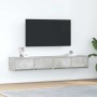 Muebles de TV 2uds madera ingeniería gris hormigón 80x31x25,5cm de , Muebles TV - Ref: Foro24-861515, Precio: 96,99 €