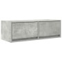 Muebles de TV 2uds madera ingeniería gris hormigón 80x31x25,5cm de , Muebles TV - Ref: Foro24-861515, Precio: 96,99 €