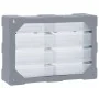 Multi-drawer organizer with 8 large drawers 52x16x37 cm by vidaXL, Toolboxes - Ref: Foro24-149600, Price: 54,20 €, Discount: %
