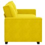 Sofá de 3 plazas terciopelo amarillo 180 cm von , Sofas - Ref: Foro24-4105036, Preis: 259,88 €, Rabatt: %