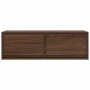 Mueble de TV madera contrachapada roble marrón 80x31x25,5 cm de , Muebles TV - Ref: Foro24-861520, Precio: 54,01 €, Descuento: %
