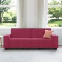 Sofá de 3 plazas de terciopelo rojo tinto 180 cm von , Sofas - Ref: Foro24-4105034, Preis: 259,88 €, Rabatt: %