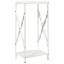 Leñero blanco 34x25x70 cm Acero laminado en frío by , Firewood bags and holders - Ref: Foro24-864320, Price: 44,42 €, Discoun...