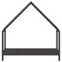 Leñero negro 60x25x60 cm Acero laminado en frío by , Firewood bags and holders - Ref: Foro24-864303, Price: 36,66 €, Discount: %