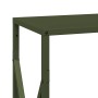 Leñero verde oliva 34x25x70 cm Acero laminado en frío by , Firewood bags and holders - Ref: Foro24-864322, Price: 44,42 €, Di...