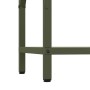 Leñero verde oliva 34x25x70 cm Acero laminado en frío by , Firewood bags and holders - Ref: Foro24-864322, Price: 44,42 €, Di...