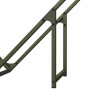 Leñero verde oliva 100x25x100 cm Acero laminado en frío de , Bolsas y soportes de leña - Ref: Foro24-864290, Precio: 38,78 €