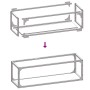Leñero antracita 25x25x80 cm Acero laminado en frío by , Firewood bags and holders - Ref: Foro24-864265, Price: 44,17 €, Disc...