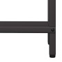 Leñero negro 40x25x120 cm Acero laminado en frío by , Firewood bags and holders - Ref: Foro24-864299, Price: 50,66 €, Discoun...