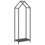 Leñero antracita 40x25x120 cm Acero laminado en frío by , Firewood bags and holders - Ref: Foro24-864301, Price: 51,22 €, Dis...