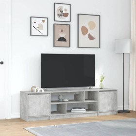 Mueble de TV gris hormigón 188,5x41x50 cm madera de ingeniería von , TV-Möbel - Ref: Foro24-3328420, Preis: 136,62 €, Rabatt: %