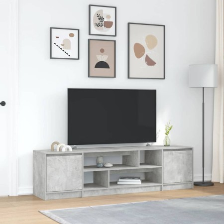 Mueble de TV gris hormigón 188,5x41x50 cm madera de ingeniería von , TV-Möbel - Ref: Foro24-3328420, Preis: 136,62 €, Rabatt: %