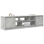 Mueble de TV gris hormigón 188,5x41x50 cm madera de ingeniería von , TV-Möbel - Ref: Foro24-3328420, Preis: 136,62 €, Rabatt: %