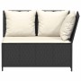 Set de sofás de jardín con cojines 3 pzas ratán sintético negro von , Gartensets - Ref: Foro24-3365341, Preis: 417,60 €, Raba...