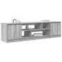 Mueble de TV Sonoma gris 188,5x41x50 cm madera de ingeniería von , TV-Möbel - Ref: Foro24-3328422, Preis: 139,32 €, Rabatt: %