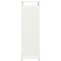 Leñero blanco 60x28x90 cm Acero laminado en frío by , Firewood bags and holders - Ref: Foro24-864212, Price: 62,09 €, Discoun...