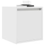 Mesillas de noche de pared 2 uds blanco 38x34x40 cm de , Mesitas de noche - Ref: Foro24-861230, Precio: 66,17 €, Descuento: %