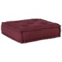 Puf modular tela granate 70x70x54 cm von , Kissen für Stühle und Sofas - Ref: Foro24-4019030, Preis: 136,17 €, Rabatt: %