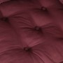 Puf modular tela granate 70x70x54 cm von , Kissen für Stühle und Sofas - Ref: Foro24-4019030, Preis: 136,17 €, Rabatt: %