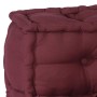 Puf modular tela granate 70x70x54 cm von , Kissen für Stühle und Sofas - Ref: Foro24-4019030, Preis: 136,17 €, Rabatt: %