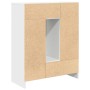Aparador con cajones y puertas blanco 73x31x90 cm by , Sideboards - Ref: Foro24-861850, Price: 96,32 €, Discount: %
