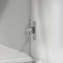 Aparador con cajones y puertas blanco 73x31x90 cm by , Sideboards - Ref: Foro24-861850, Price: 96,32 €, Discount: %